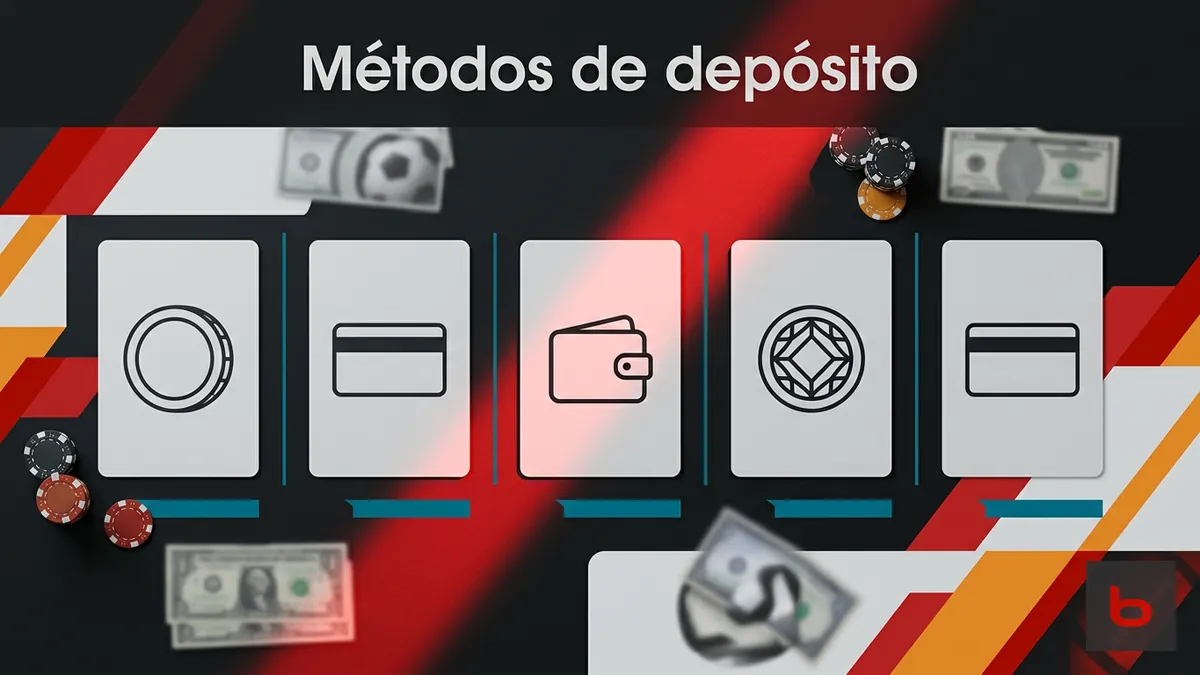 Tabla comparativa de métodos de depósito en Bodog Chile: mínimo, máximo y comisión
