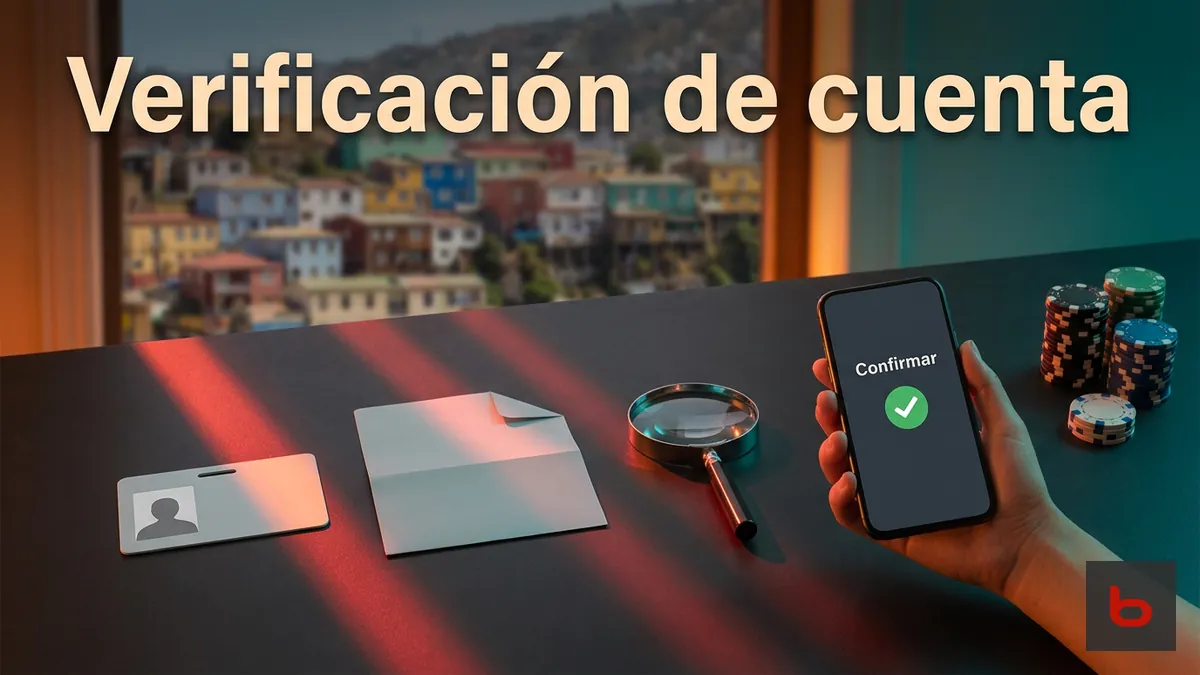 Verificación de identidad (KYC) antes de retirar en Bodog Chile