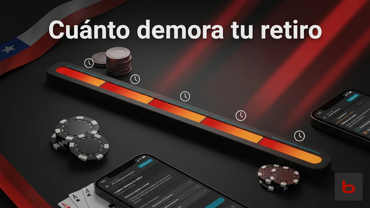 Tiempos de espera para retirar dinero de Bodog Chile según el método elegido