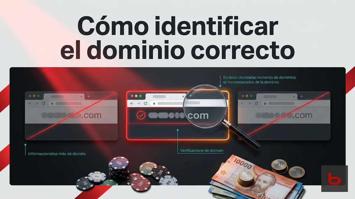 Comparación de direcciones web para identificar el dominio oficial y evitar sitios falsos